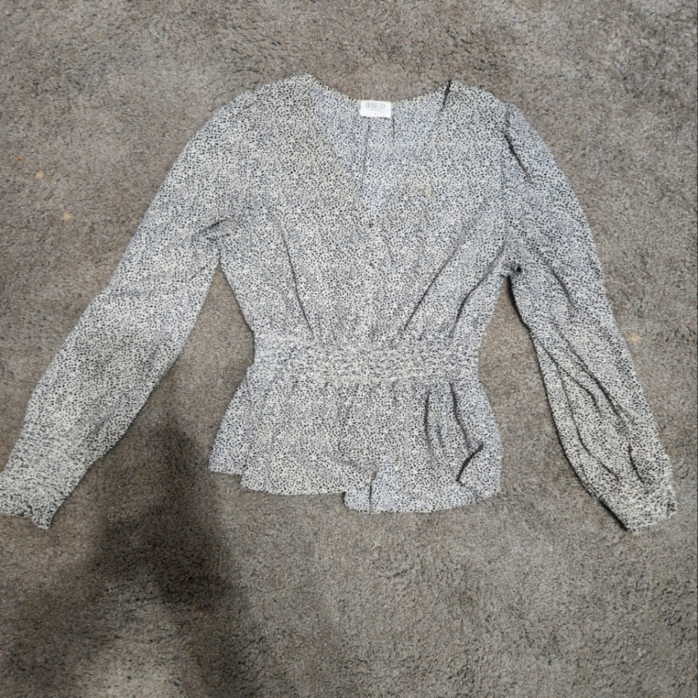 Sienna Sky Animal Print Blouse